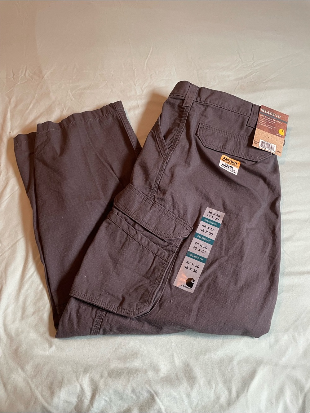 Carhartt Men's Cargo Pants - Charcoal Gray